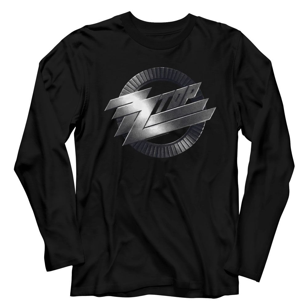 Zz Top - Metal Logo - Long Sleeve - Adult - T-Shirt