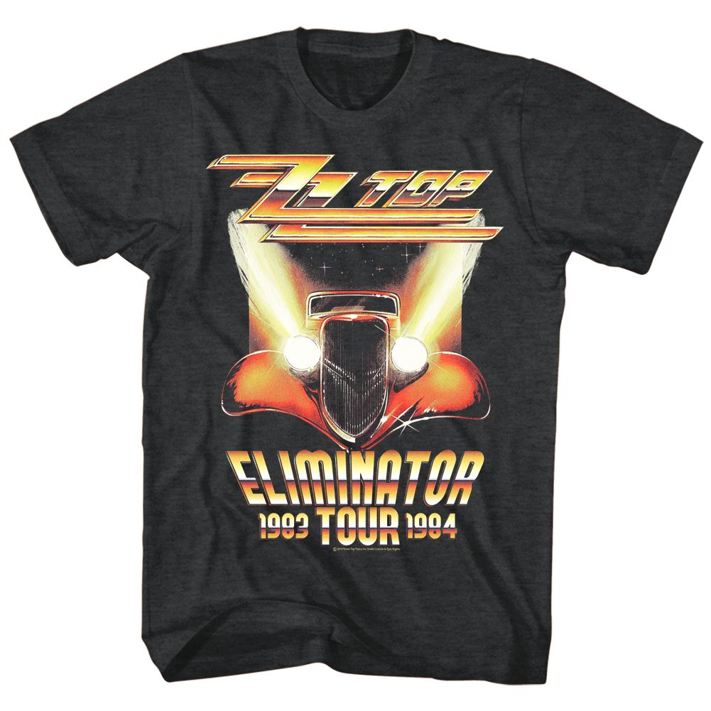Zz Top - Eliminator Tour - Short Sleeve - Heather - Adult - T-Shirt
