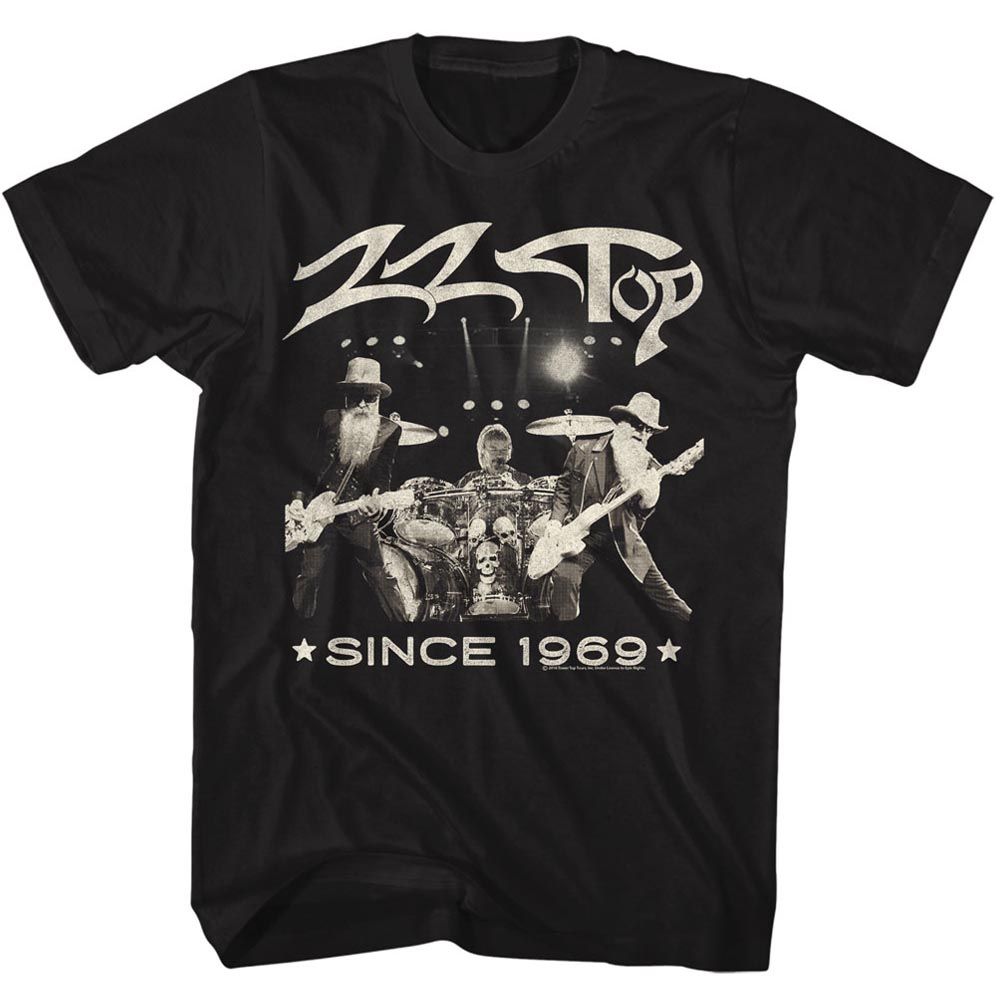 Zz Top - Since 1969 - Short Sleeve - Adult - T-Shirt