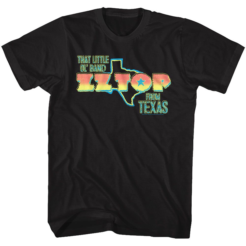 Zz Top - Texas Band - Short Sleeve - Adult - T-Shirt