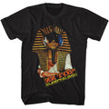 Zz Top - Sleeping Bag - Black Front Print Short Sleeve Solid Adult T-Shirt