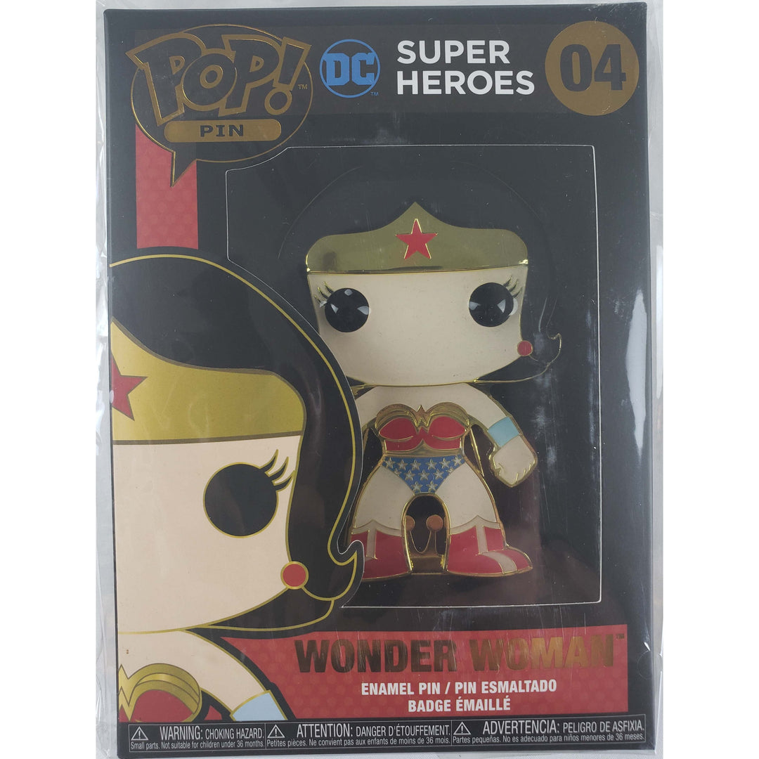 Funko Pop! Pin - DC Super Heroes Wonder Woman #04 Enamel Pin