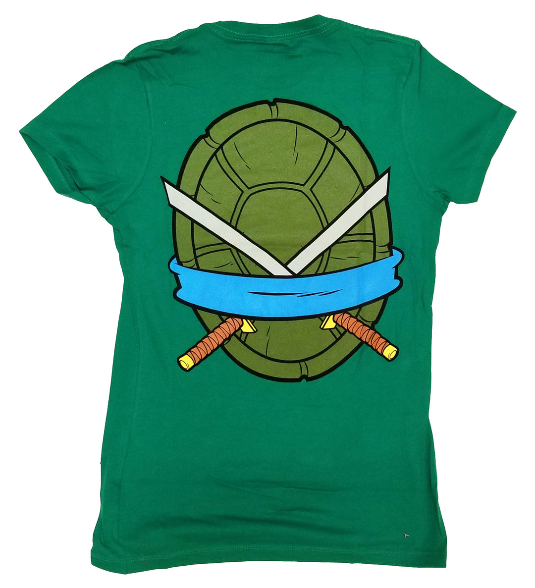 TMNT Teenage Mutant Ninja Turtles Leonardo Costume Mighty Fine Junior T-Shirt