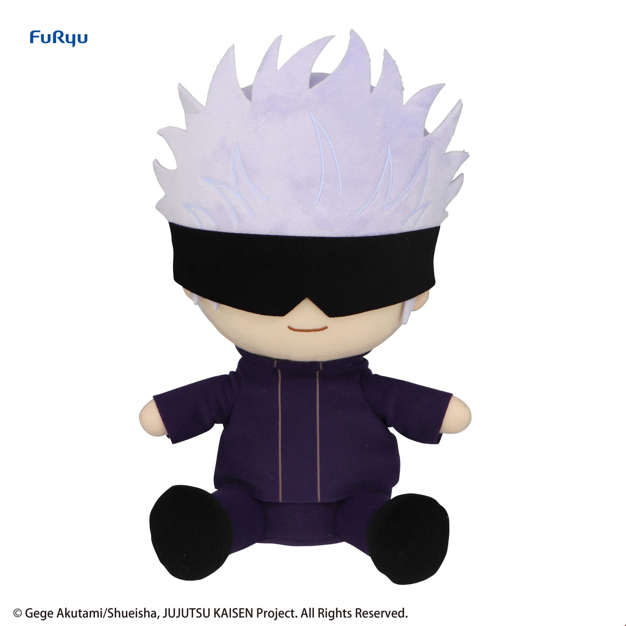 FuRyu Jujutsu Kaisen Kyurumaru Big Plush Toy - Satoru Gojo 10"