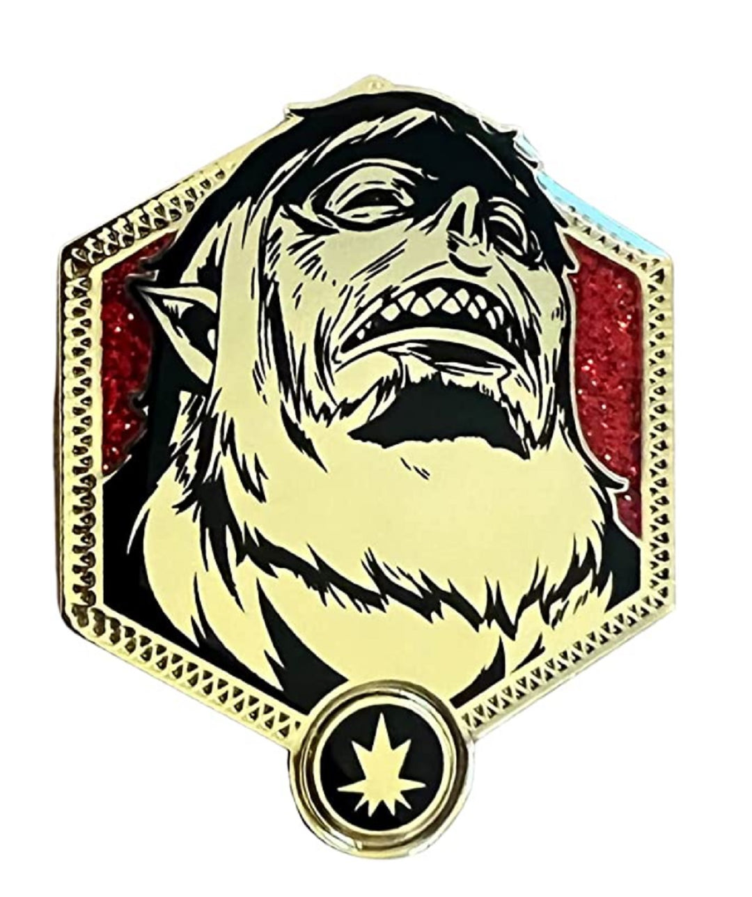 Attack on Titan Golden Beast Titan Zeke Collectible Enamel Pin