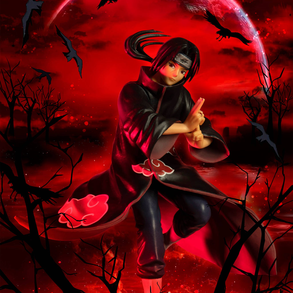 Naruto Shippuden Itachi Uchiha SFC Collectible Figure 7.1"