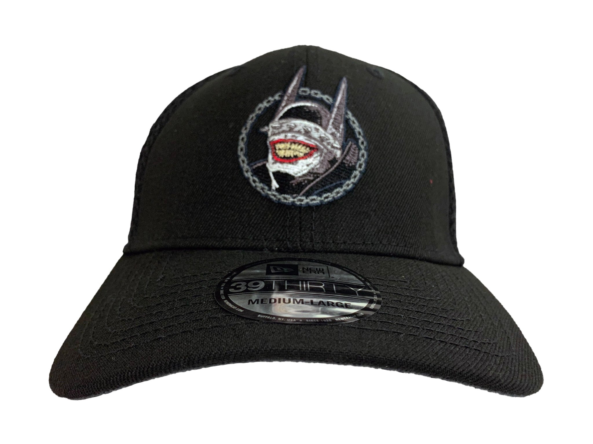 New Era Batman Neo Bat Who Laughs 39Thirty Fitted Hat Cap Medium/Large