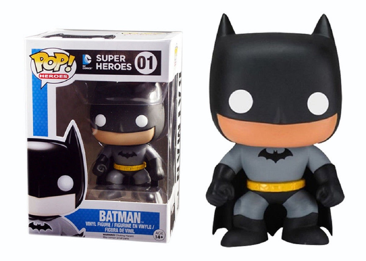 Funko Pop! Heroes Batman Black 01 DC Comics Vinyl Action Figure