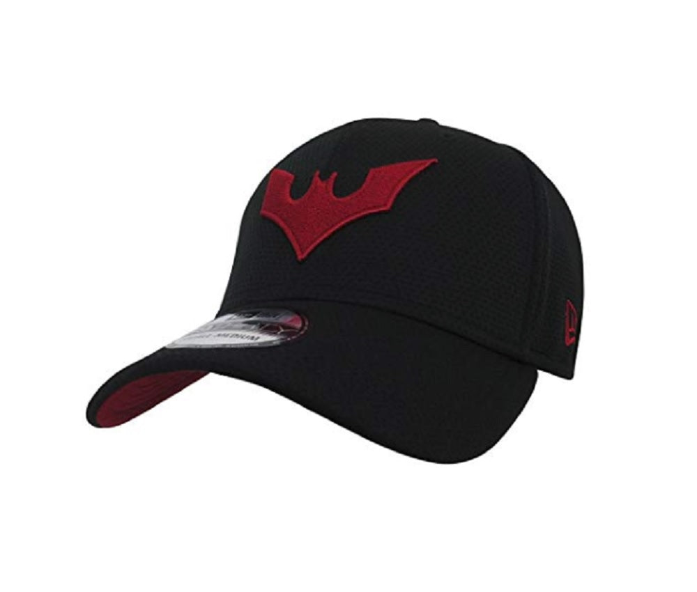 DC Comics Batman Beyond Symbol 39Thirty Black Cap Hat - Medium/Large