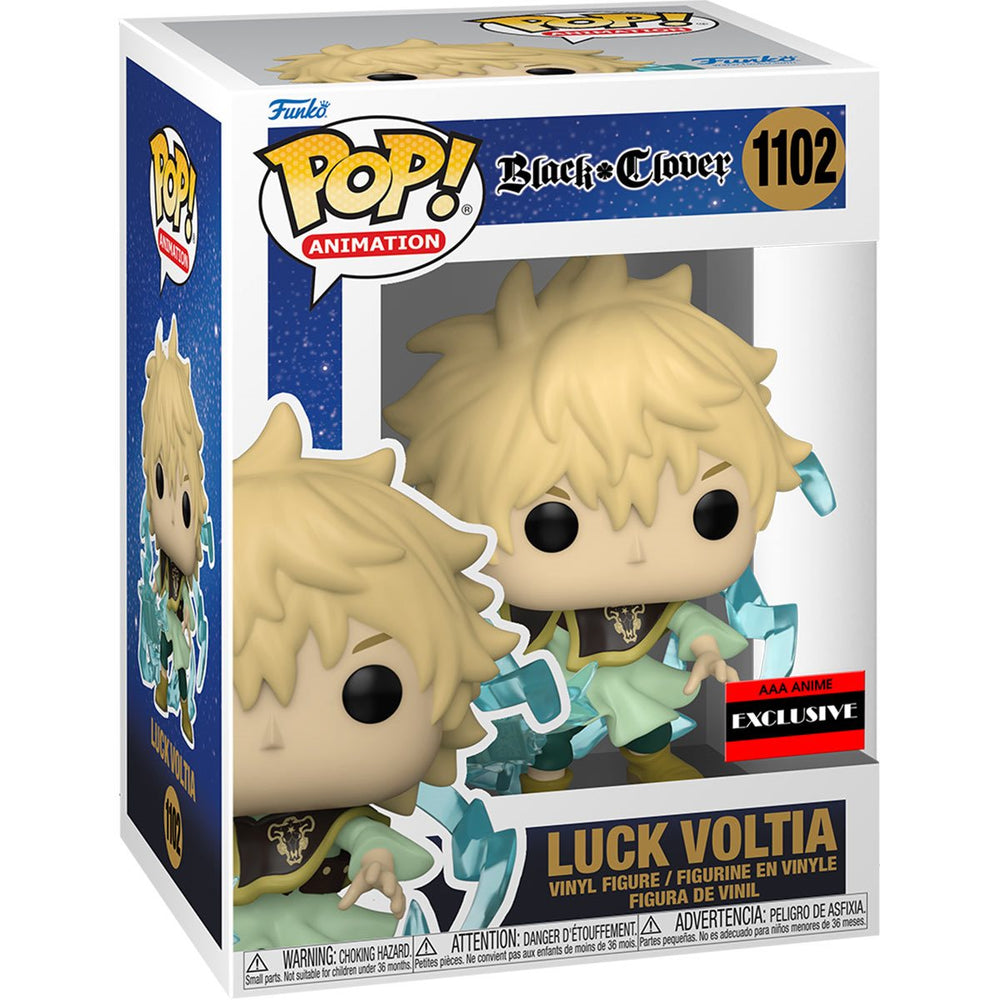 Funko Pop! Animation: Black Clover - Luck Voltia AAA Anime Exclusive