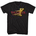 Bruce Lee - Flying Oval - Short Sleeve - Adult - T-Shirt