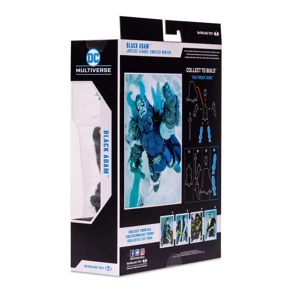 McFarlane Toys DC Multiverse Justice League: Endless Winter Black Adam Build-A-Figure 7-in Action Figure