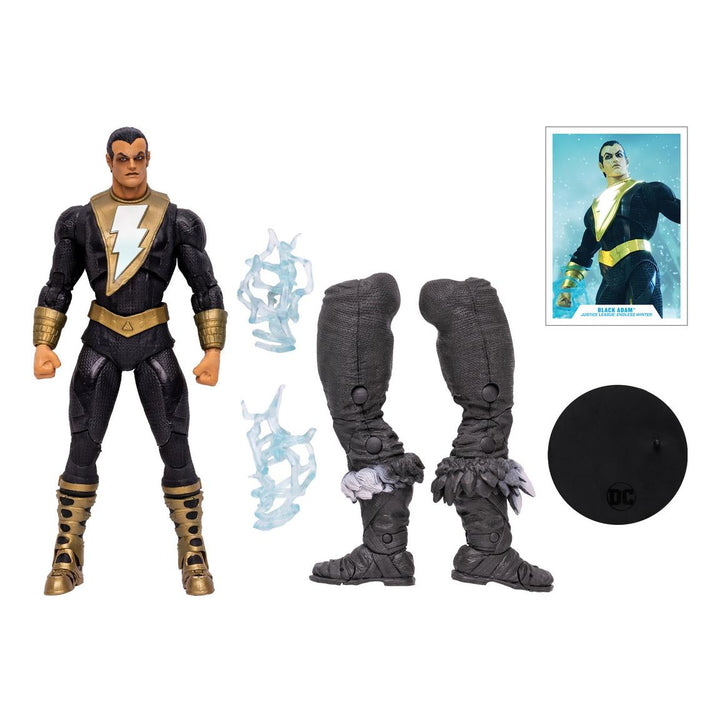 McFarlane Toys DC Multiverse Justice League: Endless Winter Black Adam Build-A-Figure 7-in Action Figure