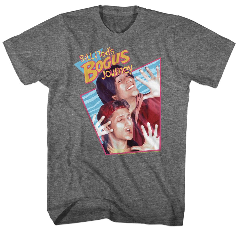 Bill And Ted - Bogus Rhombus - Short Sleeve - Heather - Adult - T-Shirt