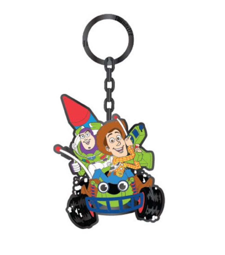 Disney Pixar Toy Story Buzz Lightyear and Woody Enamel Key Chain