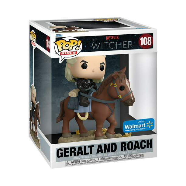 Funko Pop! Ride Deluxe: Witcher - Geralt And Roach Exclusive Vinyl Figure