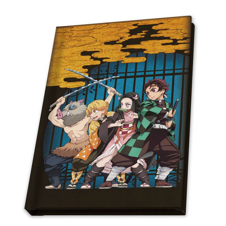 Demon Slayer Kimetsu No Yaiba Gift Set Ceramic Mug 11Oz Notebook & Metal Keychain