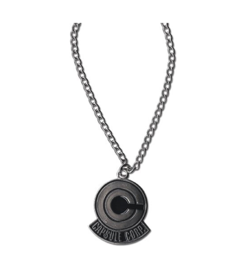 Dragon Ball Z Capsule Corp Logo Necklace