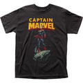 Captain Marvel Asteroid Marvel Comics Adult T-Shirt