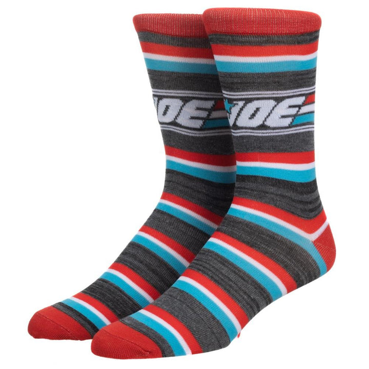 G.I.Joe Logo Stripe Crew Socks