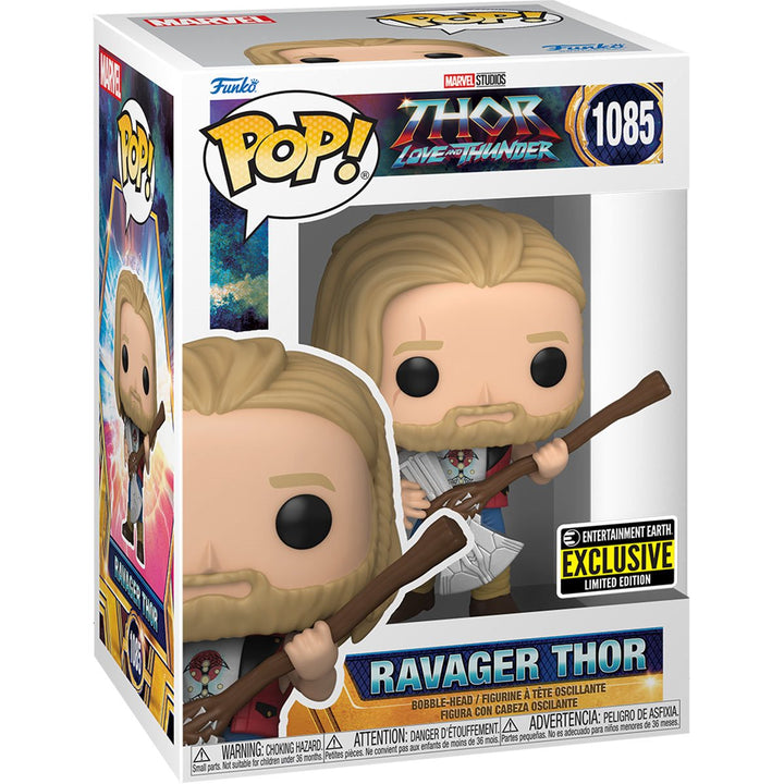Funko Pop! Marvel: Thor Love and Thunder - Ravager Thor Entertainment Earth Exclusive