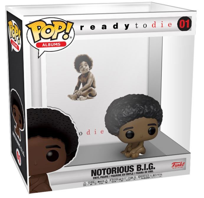 Funko Pop! Albums: Notorious B.I.G. - Ready to Die, with Hard Shell Case