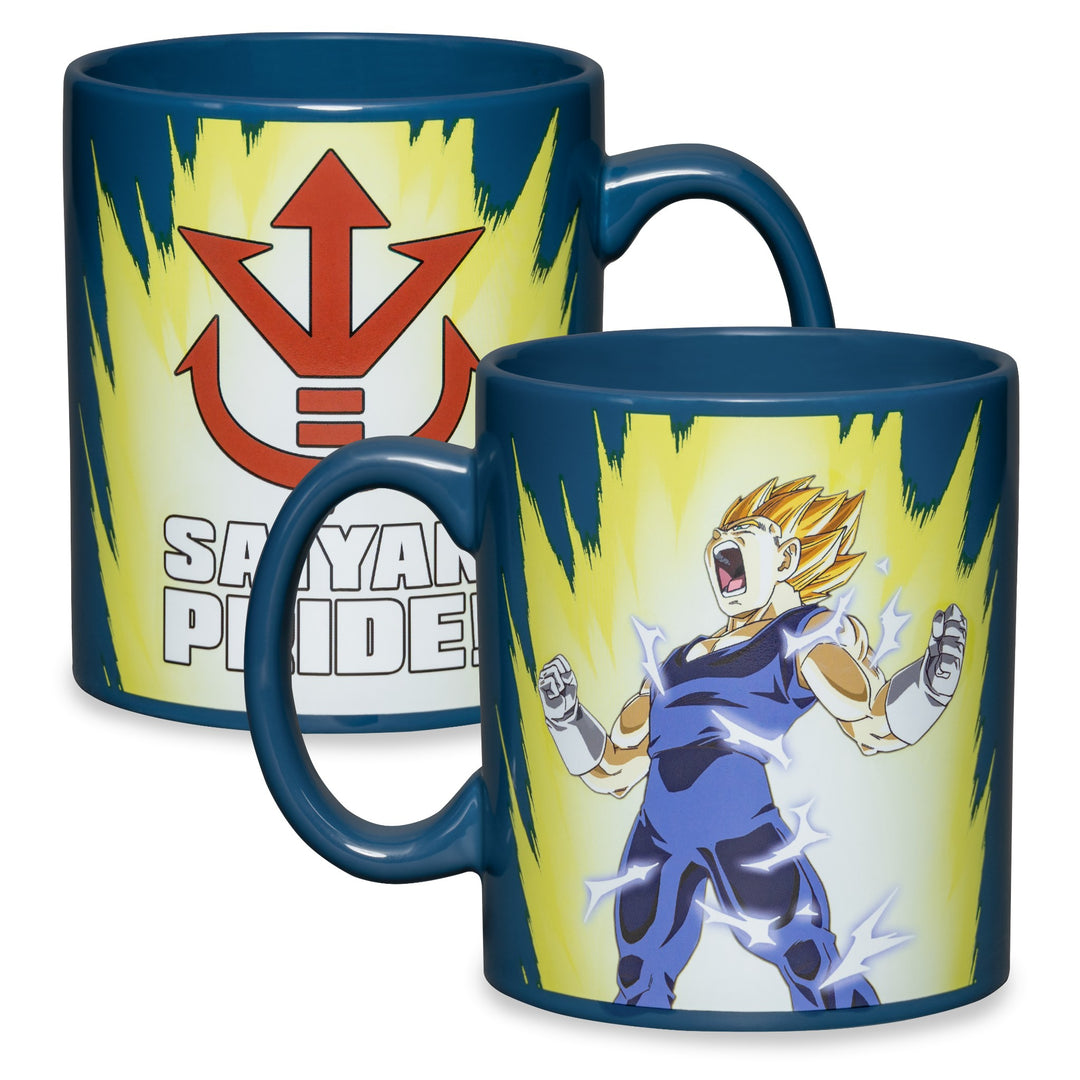 Dragon Ball Z Super Saiyan Vegeta Saiyan Pride 16 oz. Ceramic Coffee Mug