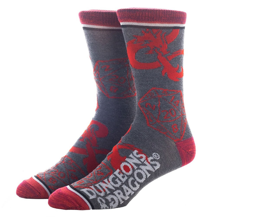 Dungeons & Dragons 3 Pair Pack Crew Socks