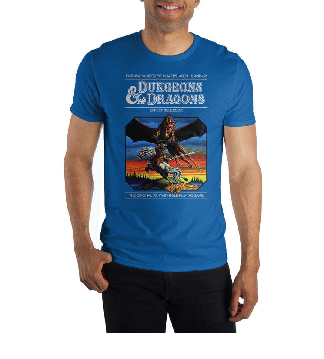 Dungeons and Dragons D&D Expert Rulebook Adult T-Shirt