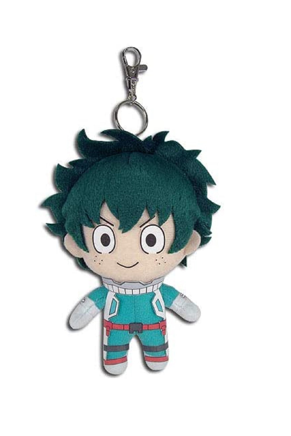 My Hero Academia Izuku Midoriya Anime Keyring Plush Small , 5"