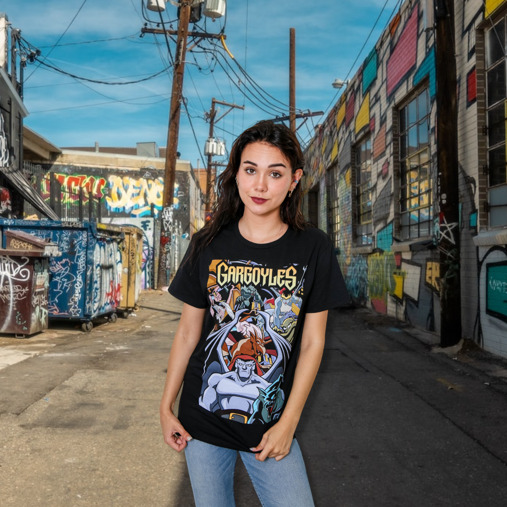 Gargoyles Comic Cover Disney Adult T-Shirt
