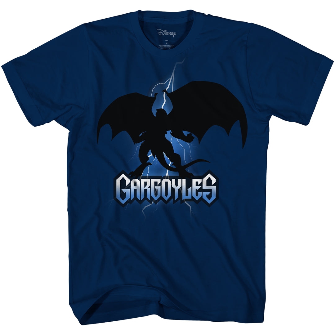 Disney Gargoyles Goliath Bolt Shadow Adult T-Shirt