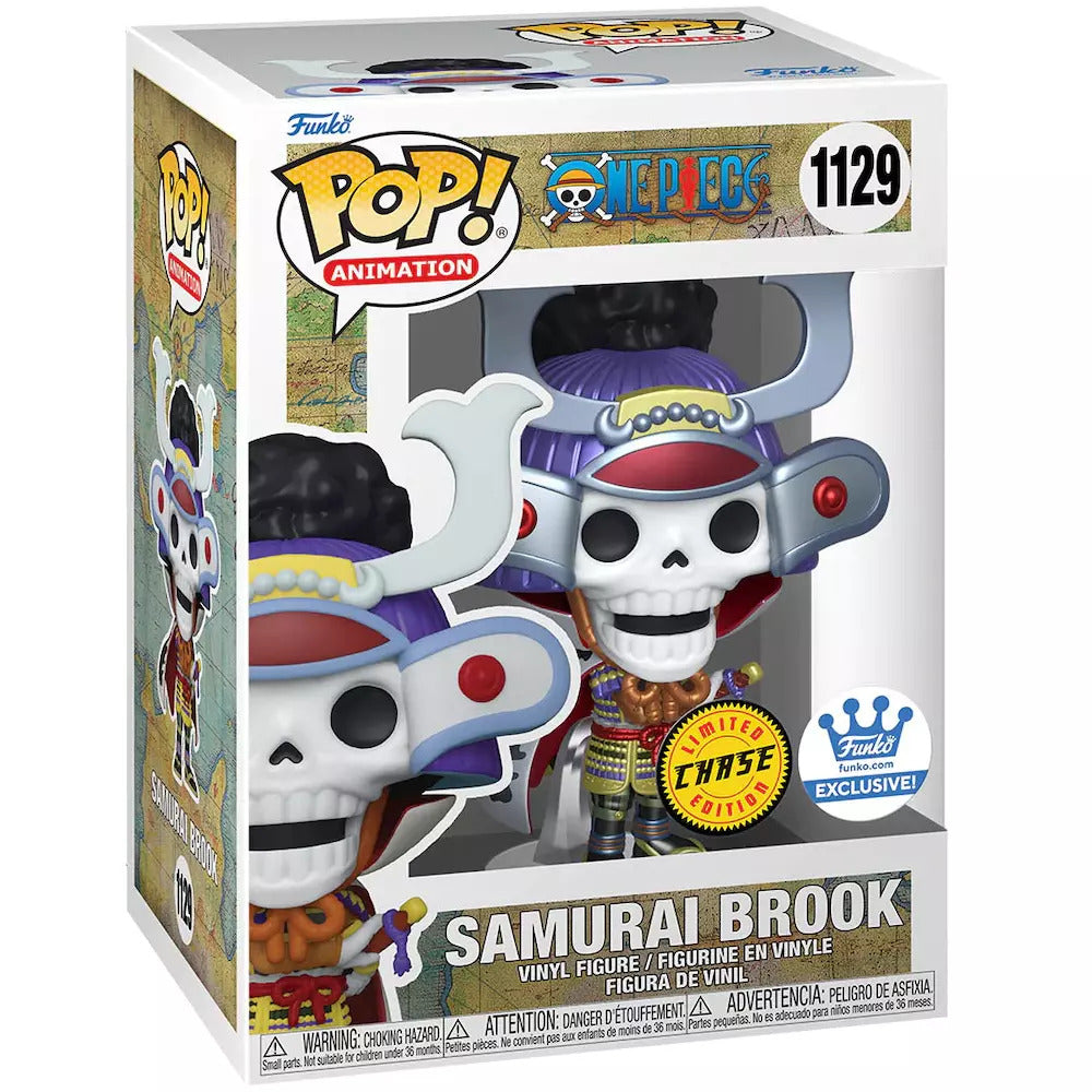 Funko Pop! Animation: One Piece - Samurai Brook Metallic Chase Exclusive