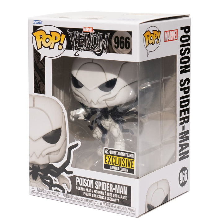 Funko Pop! Marvel: Venom Poison Spider-Man Entertainment Earth Exclusive Vinyl Figure