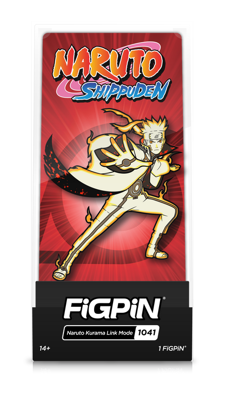 FiGPiN - Naruto Shippuden - Naruto Uzumaki Kurama Link Mode 1041 Pin