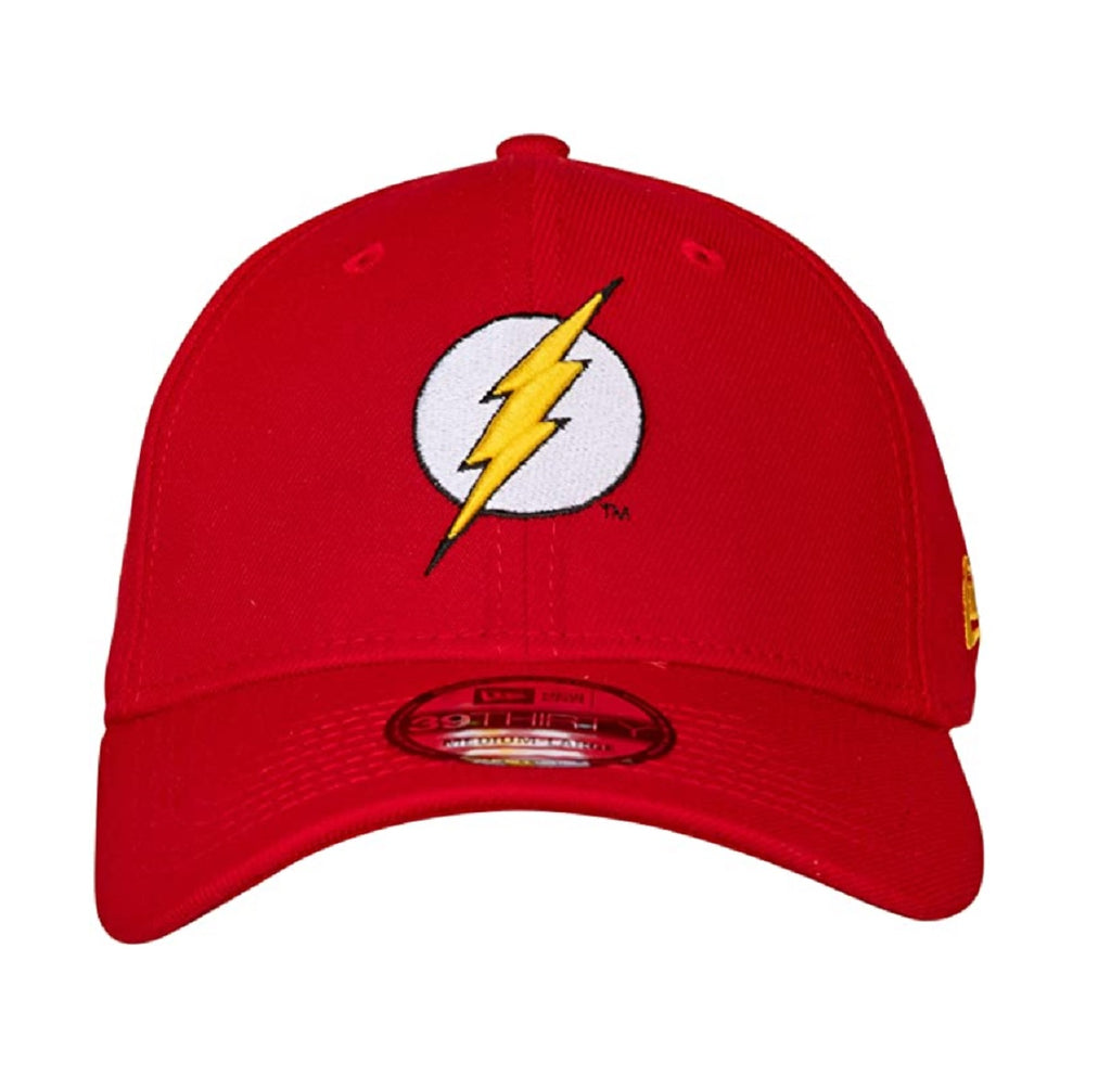 New Era The Flash Classic Symbol Color Block 39Thirty Fitted Hat Cap Medium/Large