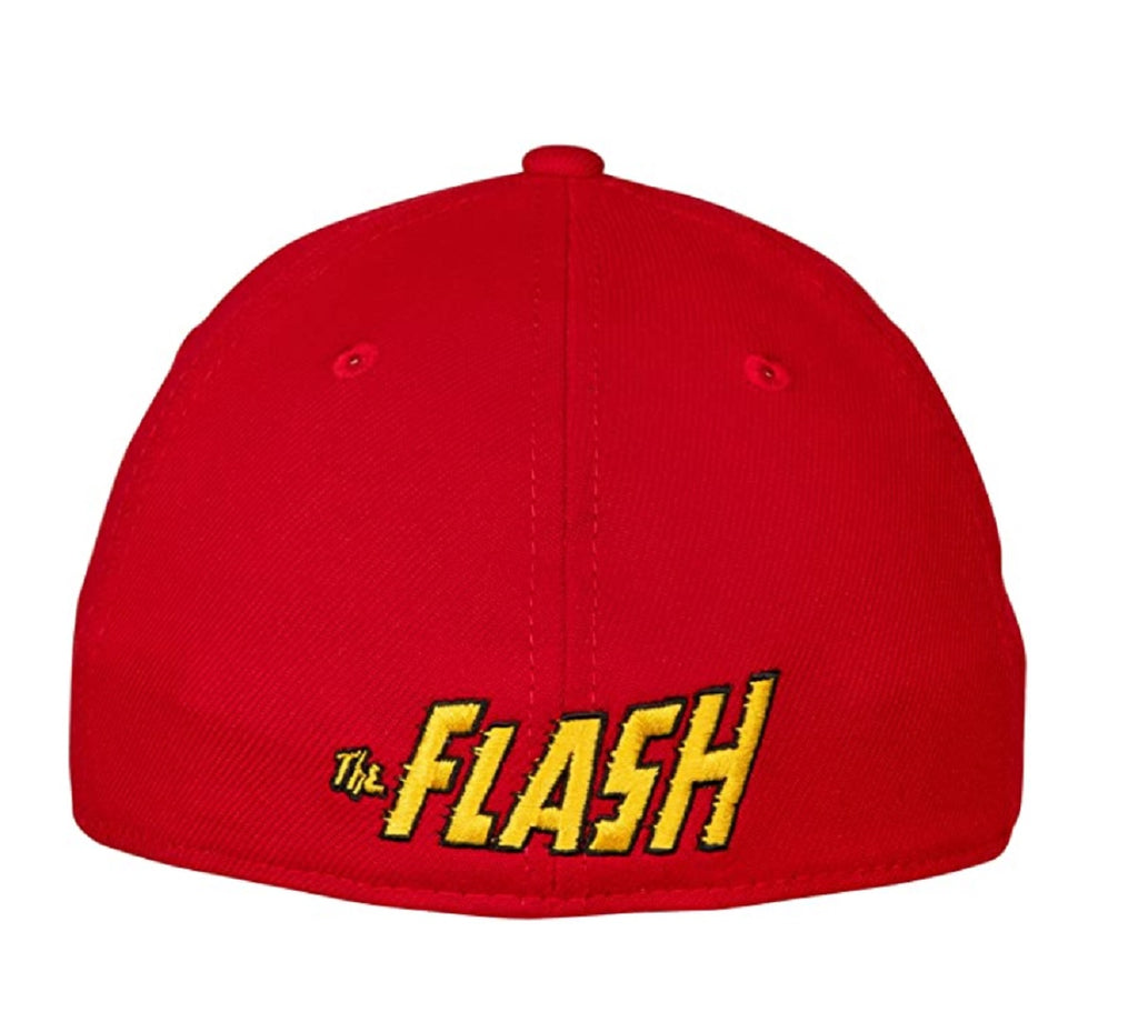 New Era The Flash Classic Symbol Color Block 39Thirty Fitted Hat Cap Medium/Large