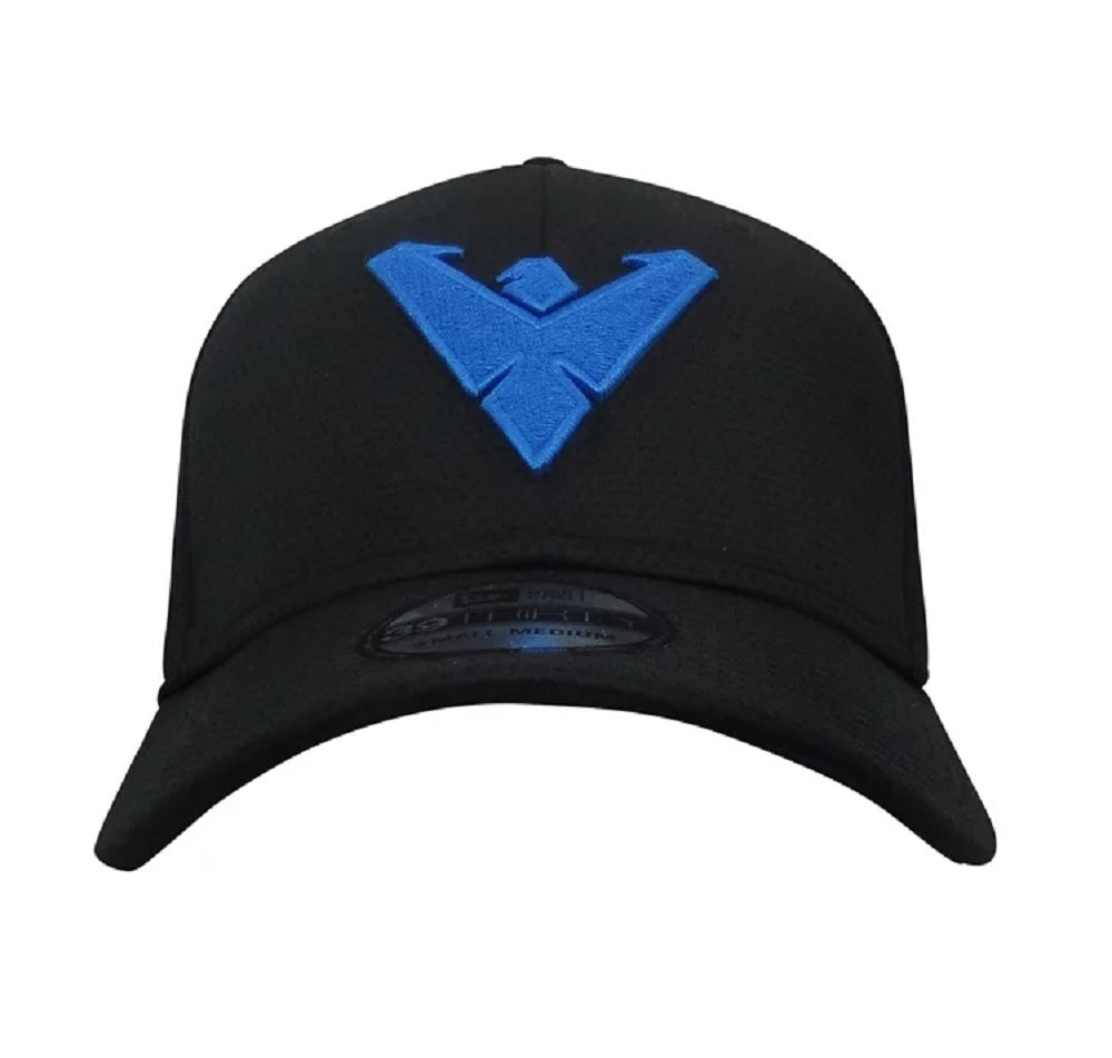 Nightwing Logo Symbol 39Thirty New Era Cap Hat - Large/Xlarge