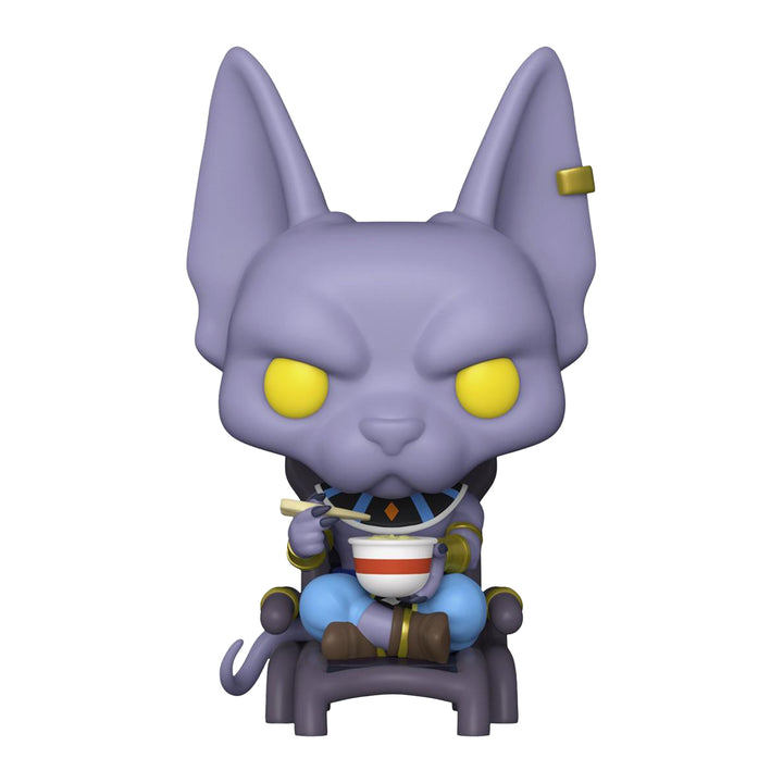 Funko Pop! Animation: Dragon Ball Super - Beerus Eating Noodles Hot Topic Exclusive