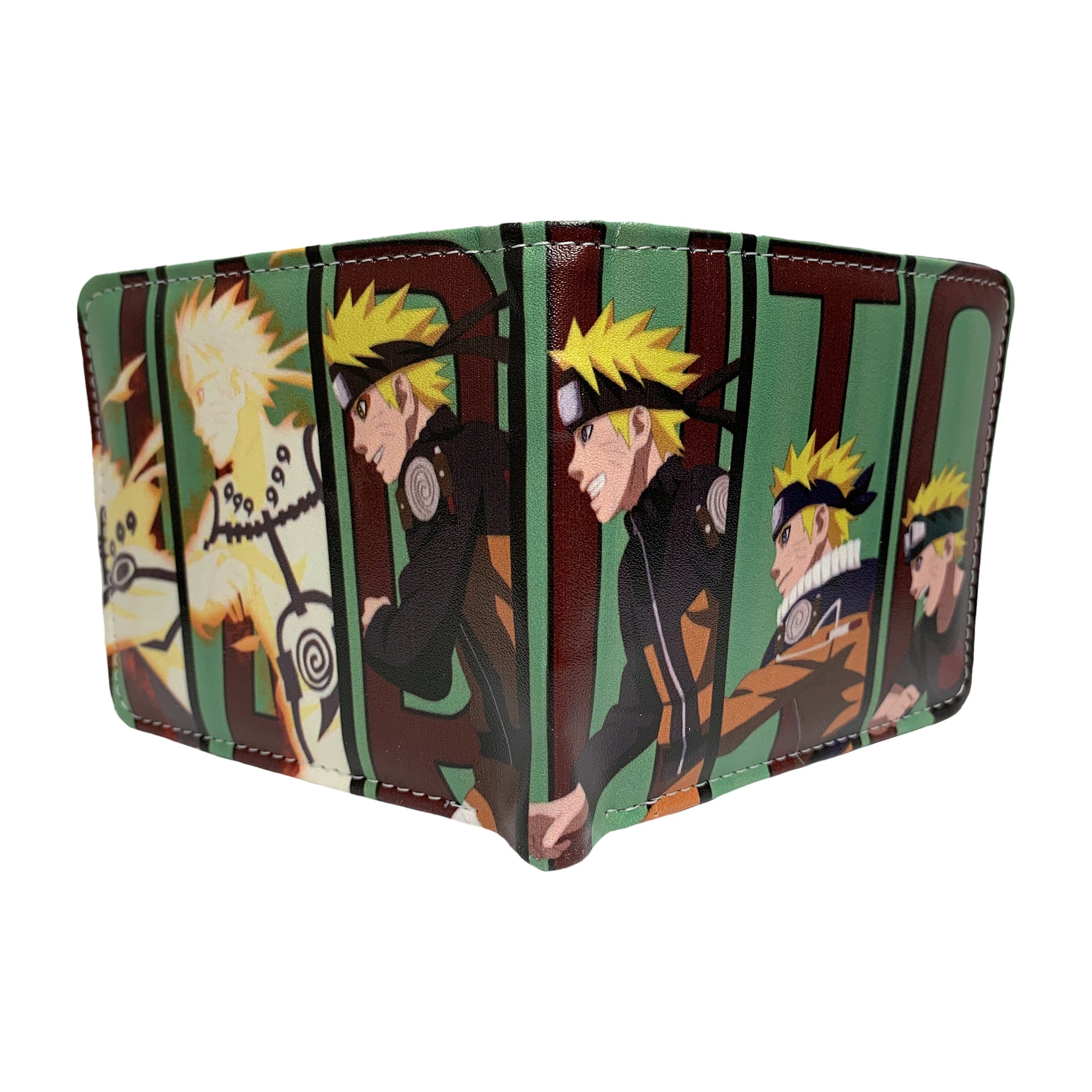 Naruto Shippuden - Naruto Evolution Symbol Bi Fold Anime Wallet