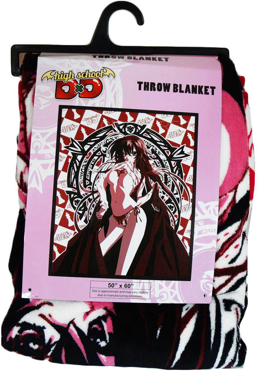 High School DxD Rias Anime Fleece Throw Blanket