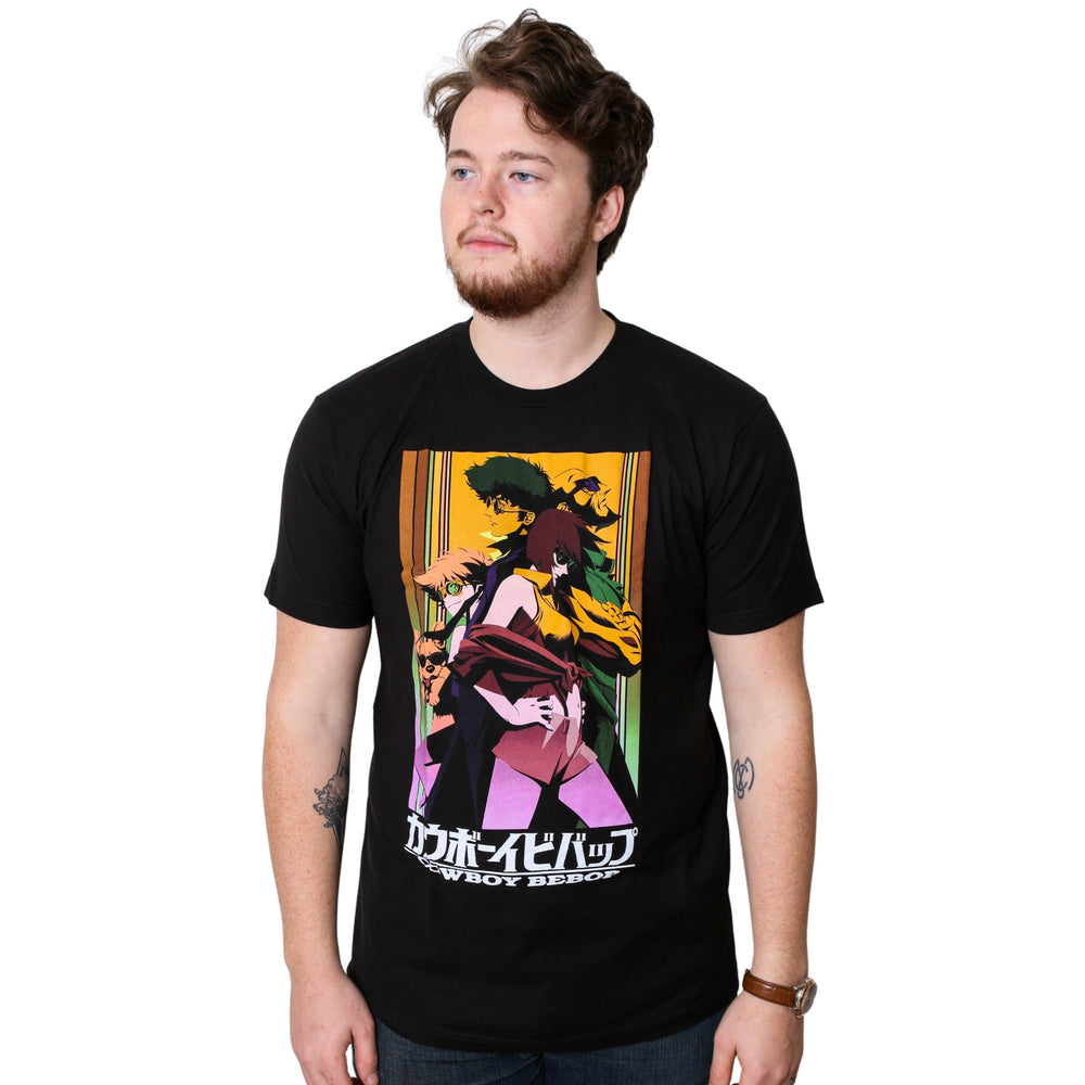 Cowboy Bebop Group Anime Adult T-Shirt