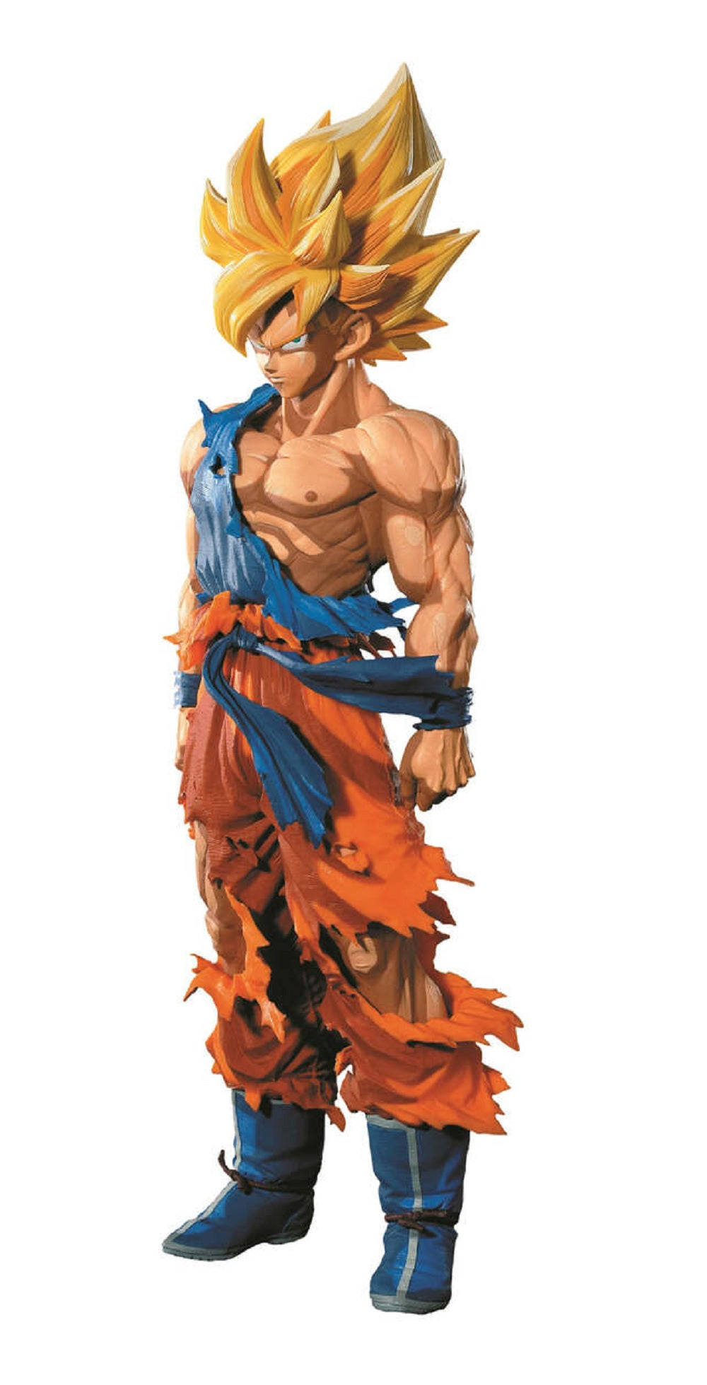 Banpresto Dragon Ball Z Super Master Stars Piece Manga Dimensions Super Saiyan Goku Figure