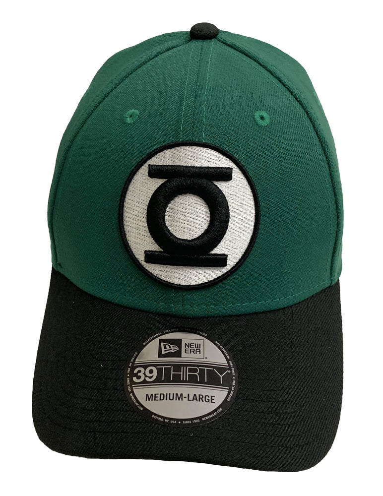 Green Lantern Symbol DC Comics New Era 39Thirty Fitted Hat - Small/Medium