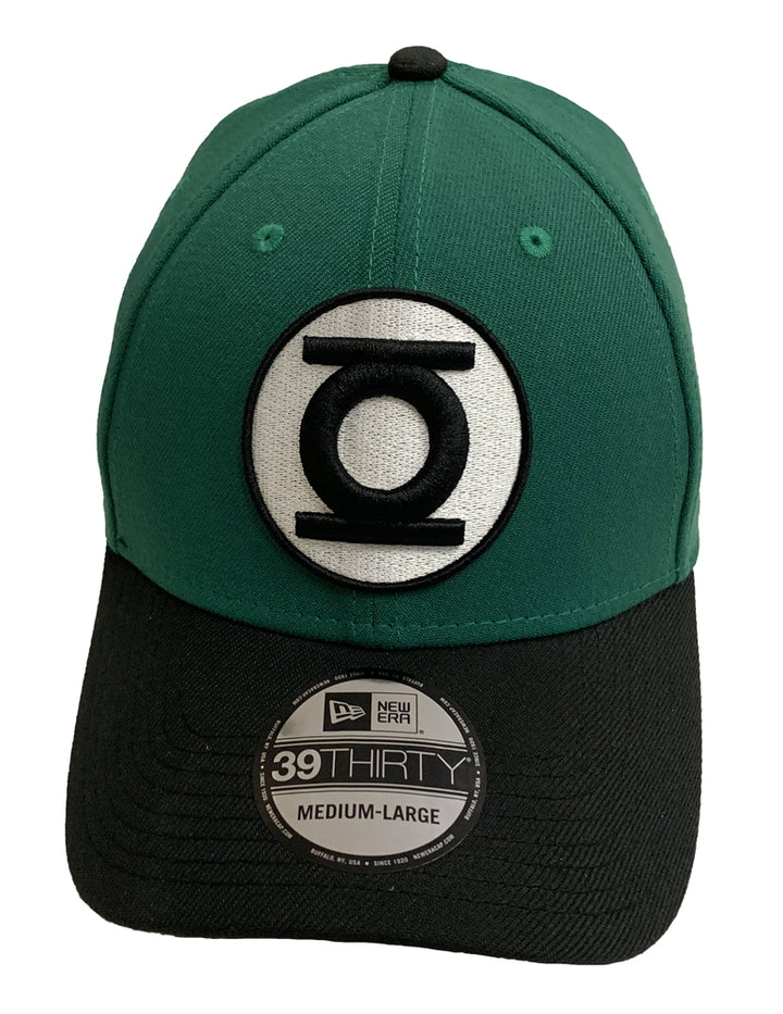 Green Lantern Symbol DC Comics New Era 39Thirty Fitted Hat - Small/Medium