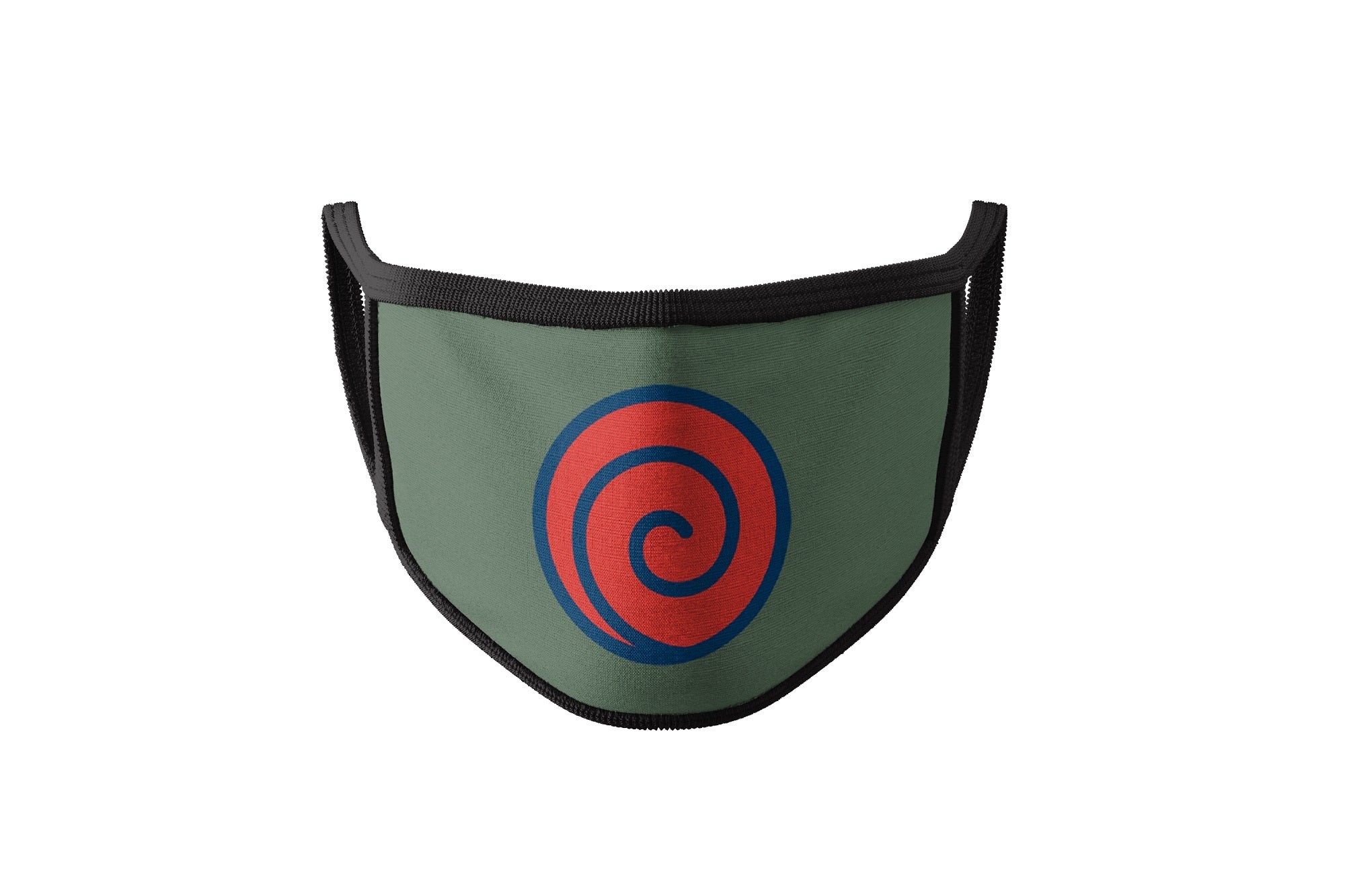 Naruto Shippuden Kakashi Uzamaki Symbol Face Mask Cotton Double Layer Reusable Washable Mask