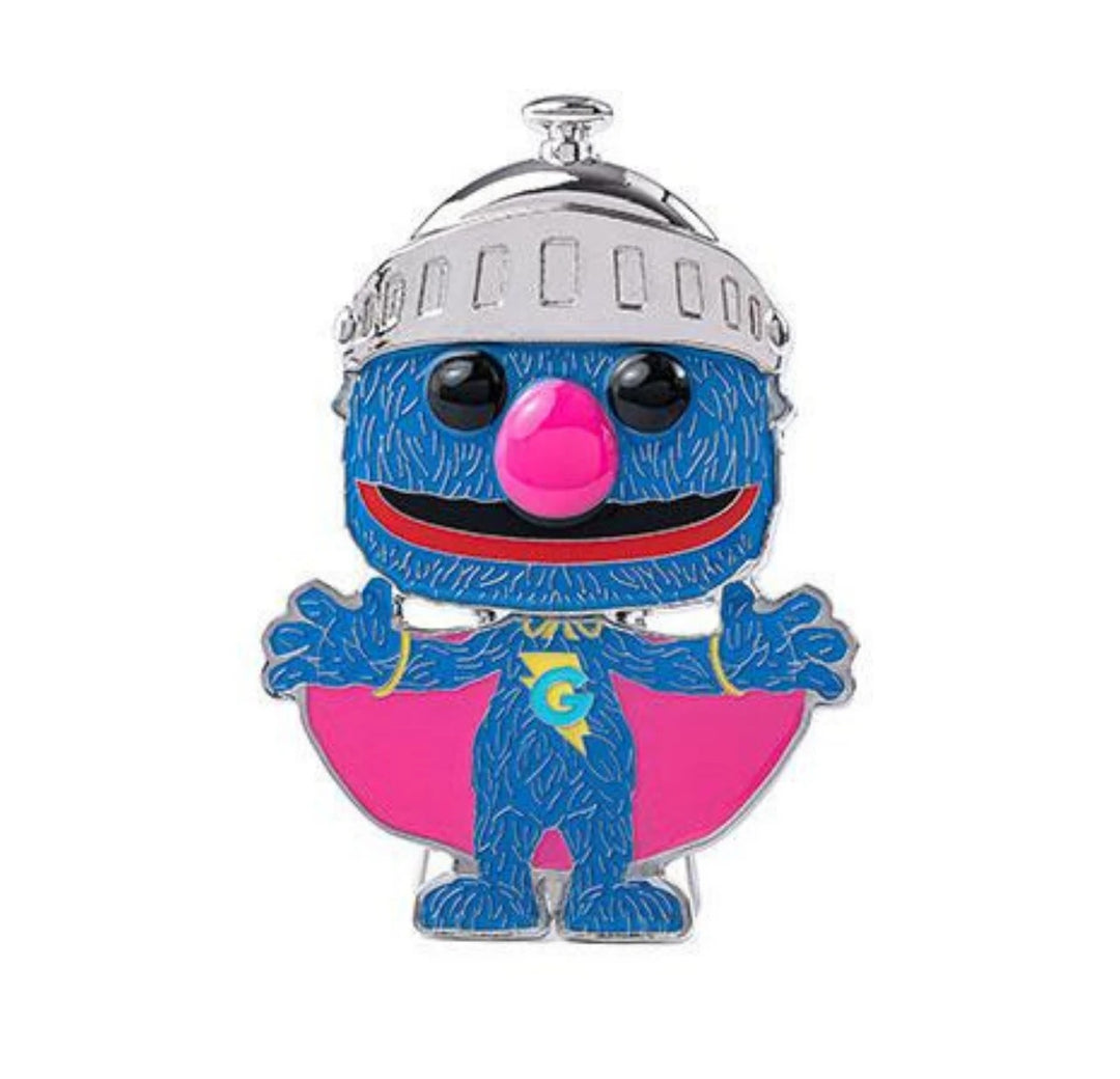 Funko Pop! Pins Sesame Street Super Grover 4" Pin