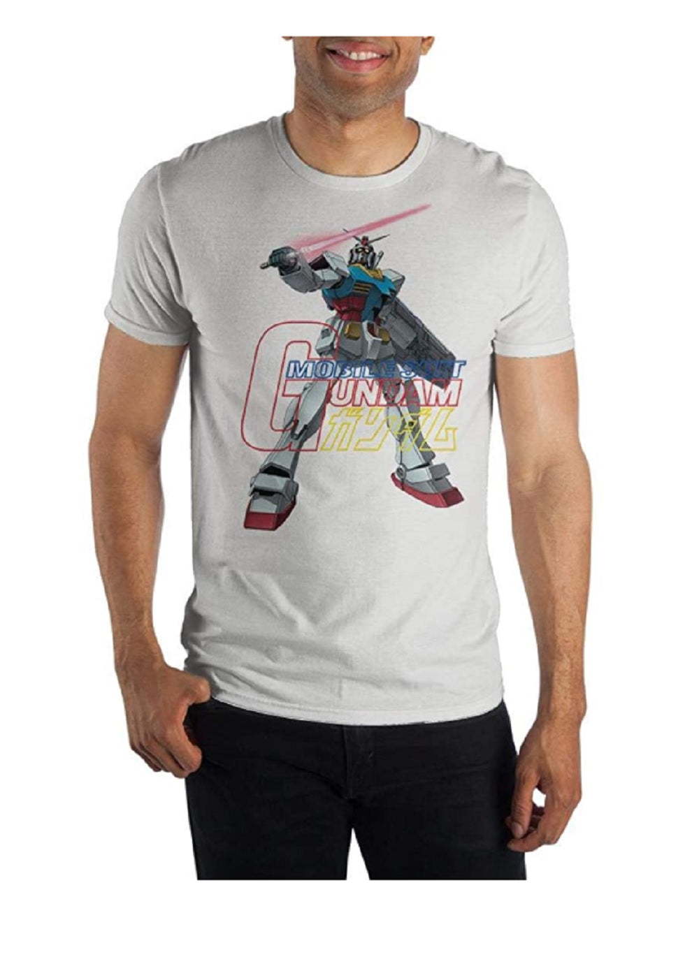 Gundam Mobile Suit Anime Cartoon Adult T Shirt