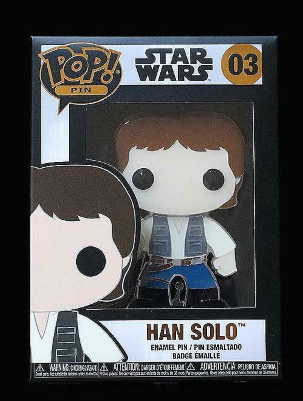 Funko Pop! Pin Star Wars Han Solo 4" Pin