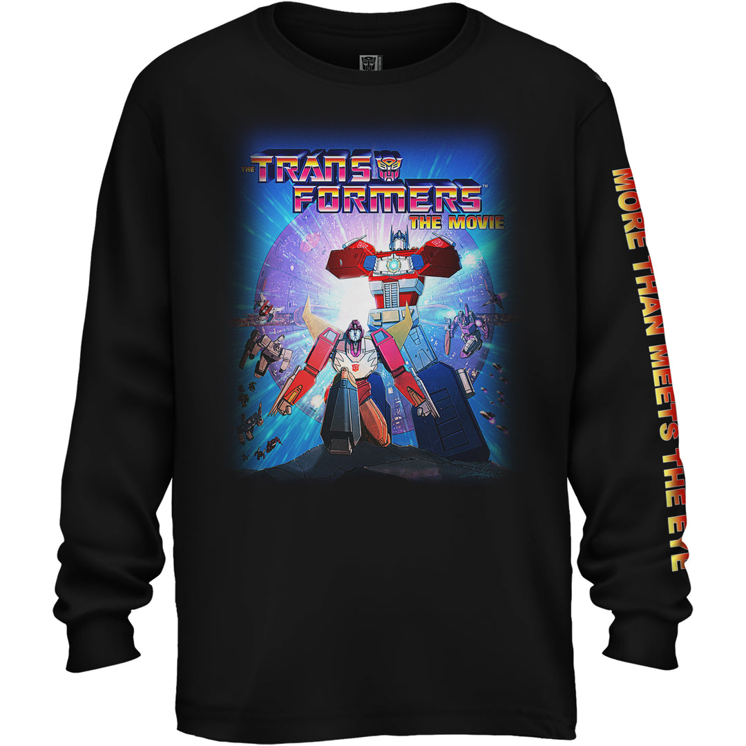 Transformers The Movie Anniversary Cover Adult T-Shirt